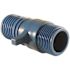 Apollo 1 in. Barb Insert Blue Twister Polypropylene x 3/4 in. MPT Adapter Fitting