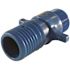 Apollo 1 in. Barb Insert Blue Twister Polypropylene x 3/4 in. MPT Adapter Fitting