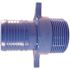 Apollo 1-1/4 in. Barb Insert Blue Twister Polypropylene x MPT Adapter Fitting