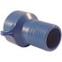 Apollo 1-1/4 in. Barb Insert Blue Twister Polypropylene x FPT Adapter Fitting