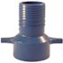 Apollo 1-1/4 in. Barb Insert Blue Twister Polypropylene x FPT Adapter Fitting