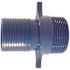 Apollo 1-1/2 in. Barb Insert Blue Twister Polypropylene x MPT Adapter Fitting