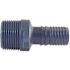 Apollo 3/4 in. Barb Insert Blue Twister Polypropylene x 1 in. MPT Adapter Fitting