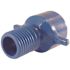 Apollo 1 in. Barb Insert Blue Twister Polypropylene x FPT Adapter Fitting