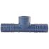 Apollo 3/4 in. x 1/2 in. Barb Insert Blue Twister Polypropylene x FPT Tee Fitting