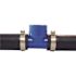 Apollo 3/4 in. x 1/2 in. Barb Insert Blue Twister Polypropylene x FPT Tee Fitting