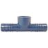 Apollo 3/4 in. Barb Insert Blue Twister Polypropylene x FPT Tee Fitting
