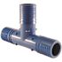 Apollo 1 in. Barb Insert Blue Twister Polypropylene Tee Fitting