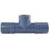 Apollo 1 in. x 1/2 in. Barb Insert Blue Twister Polypropylene x FPT Tee Fitting