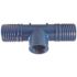 Apollo 1 in. x 1/2 in. Barb Insert Blue Twister Polypropylene x FPT Tee Fitting