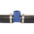 Apollo 1 in. x 1/2 in. Barb Insert Blue Twister Polypropylene x FPT Tee Fitting
