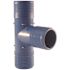 Apollo 1-1/2 in. Barb Insert Blue Twister Polypropylene Tee Fitting