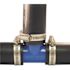 Apollo 1-1/2 in. Barb Insert Blue Twister Polypropylene Tee Fitting