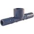 Apollo 1/2 in. Blue Twister Polypropylene Insert x 1/2 in. FPT Tee Fitting