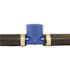Apollo 1/2 in. Blue Twister Polypropylene Insert x 1/2 in. FPT Tee Fitting