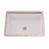 TOTO Atherton 17 in. Rectangular Undermount Bathroom Sink in Cotton White