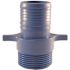 Apollo 1 in. x 1 in. Barb Insert Blue Twister Polypropylene x MPT Adapter Fitting (5-Pack)