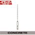 Milwaukee 3/16 in. x 6 in. 2-Cutter SDS-PLUS Carbide Drill Bit