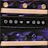 NewAir 15 Inch Built-In 29 Bottle Dual Zone Wine Fridge In Stainless Steel