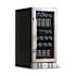 NewAir 15 Inch Built-In 96 Can Beverage Fridge In Stainless Steel