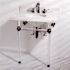 Kingston Brass Victorian Crystal 8 in. Widespread 2-Handle Bathroom Faucet in Oil Rubbed Bronze