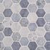 MSI Vista Azul Hexagon 11 in. x 13 in. x 6 mm Patterned Glass Mesh-Mounted Mosaic Floor and Wall Tile (14.7 sq. ft./Case)