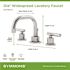 Symmons Dia 8 in. Widespread 2-Handle Low-Arc Bathroom Faucet in Chrome