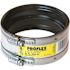 Fernco 4 in. Fernco EPDM Rubber Clamp Shielded Coupling - 4.3 PSI Silver 3000-44 in.