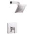 KOHLER Loure 1-Spray 6.3 in. Single Wall Mount Fixed Shower Head in Polished Chrome