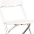 Flash Furniture Kids White Plastic Folding Chair