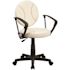 Flash Furniture Baseball Brown and Cream Task Cahirs with Arms