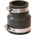 Fernco 2 in. x 1-1/2 in. Flexible PVC Clamp Reducer Coupling
