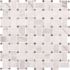 MSI Calacatta Cressa Basket Weave 11 in. x 12 in. Honed Marble Mesh-Mounted Floor and Wall Mosaic Tile (10 sq. ft./Case)