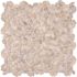 MSI Sliced Pebble Ash 12 in. x 12 in. x 0.38 in. x 0.38 in. Tumbled Marble Mesh-Mounted Tile (9.7 sq. ft./Case)