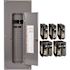 Homeline 200 Amp 40-Space 80-Circuit Main Breaker Qwik-Grip Plug On Neutral Electrical Panel w/ Breakers, Cover-Value Pk