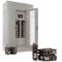 Homeline 100 Amp 20-Space 40-Circuit Indoor Main Breaker Qwik-Grip Plug-On Neutral Load Center with Cover - Value Pack