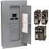 Homeline 100 Amp 20-Space 40-Circuit Indoor Main Breaker Qwik-Grip Plug-On Neutral Load Center with Cover - Value Pack