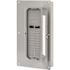 Square D Homeline 125 Amp 24-Space 48-Circuit Indoor Main Lug Qwik-Grip Plug-On Neutral Load Center with Cover, Ground Bar