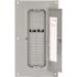 Square D Homeline 125 Amp 24-Space 48-Circuit Indoor Main Lug Qwik-Grip Plug-On Neutral Load Center with Cover, Ground Bar