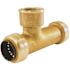 Tectite 3/4 in. Brass Push-To-Connect Slip Tee Fitting