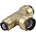 Tectite 3/4 in. x 1/2 in. x 3/4 in. Brass Push-to-Connect Reducer Tee