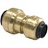 Tectite 1/2 in. Brass Push-To-Connect x 3/8 in. Reducer Coupling