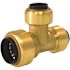 Tectite 3/4 in. x 1/2 in. x 1/2 in. Brass Push-to-Connect Reducer Tee