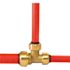 Tectite 3/4 in. x 1/2 in. x 1/2 in. Brass Push-to-Connect Reducer Tee