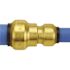 Tectite 3/4 in. x 1/2 in. Brass Push-to-Connect Reducer Coupling