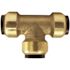 Tectite 1/2 in. Brass Push-to-Connect Tee