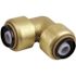 Tectite 3/8 in. Brass Push-To-Connect 90-Degree Elbow Fitting