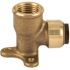 Tectite 1/2 in. Brass Push-to-Connect x Female Pipe Thread 90 Degree Drop Ear Elbow