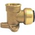 Tectite 1/2 in. Brass Push-to-Connect x Female Pipe Thread 90 Degree Drop Ear Elbow