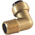 Tectite 1/2 in. Brass Push-to-Connect x 1/2 in. Male Pipe Thread 90-Degree Elbow
